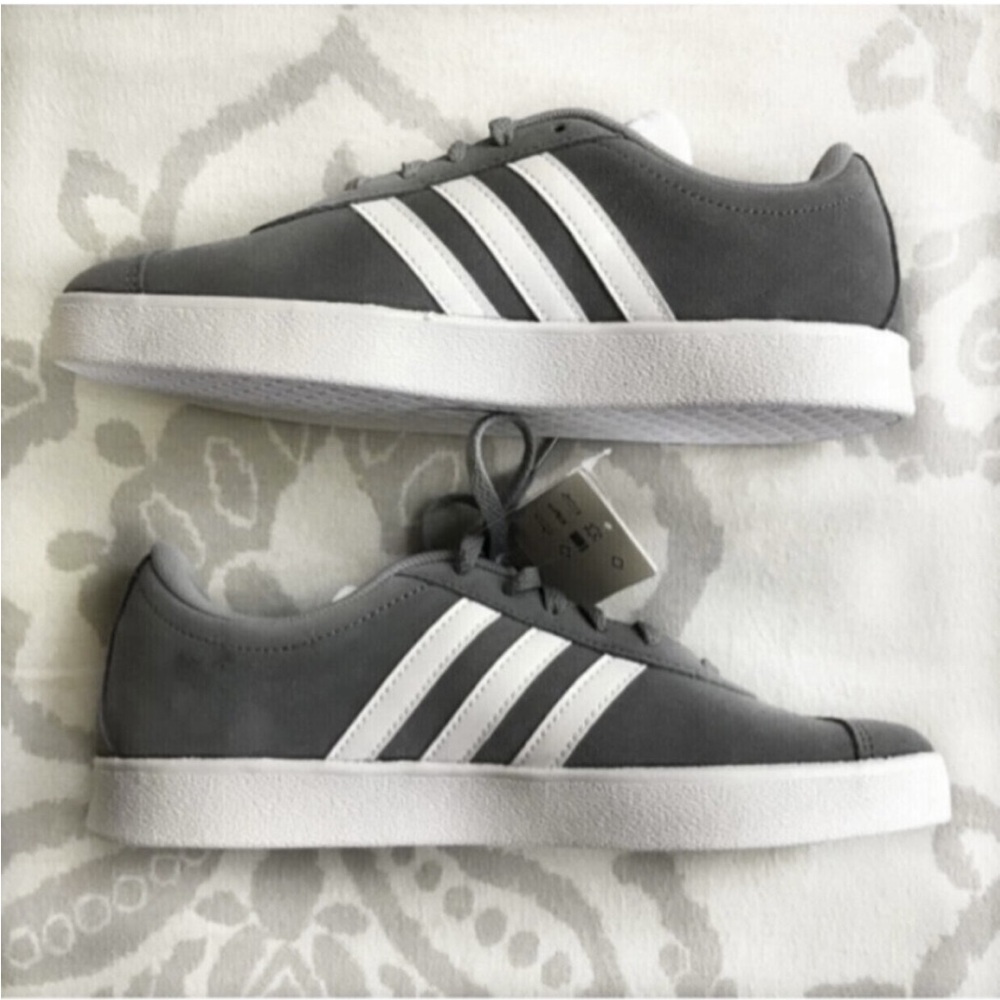 NWT Adidas Grey Sneakers - Picture 7 of 9
